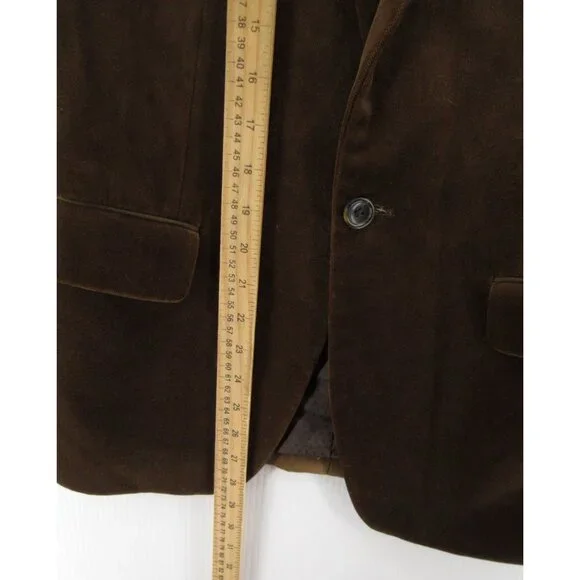 Banana Republic Dark Brown Tuxedo Jacket - Picture 4 of 14